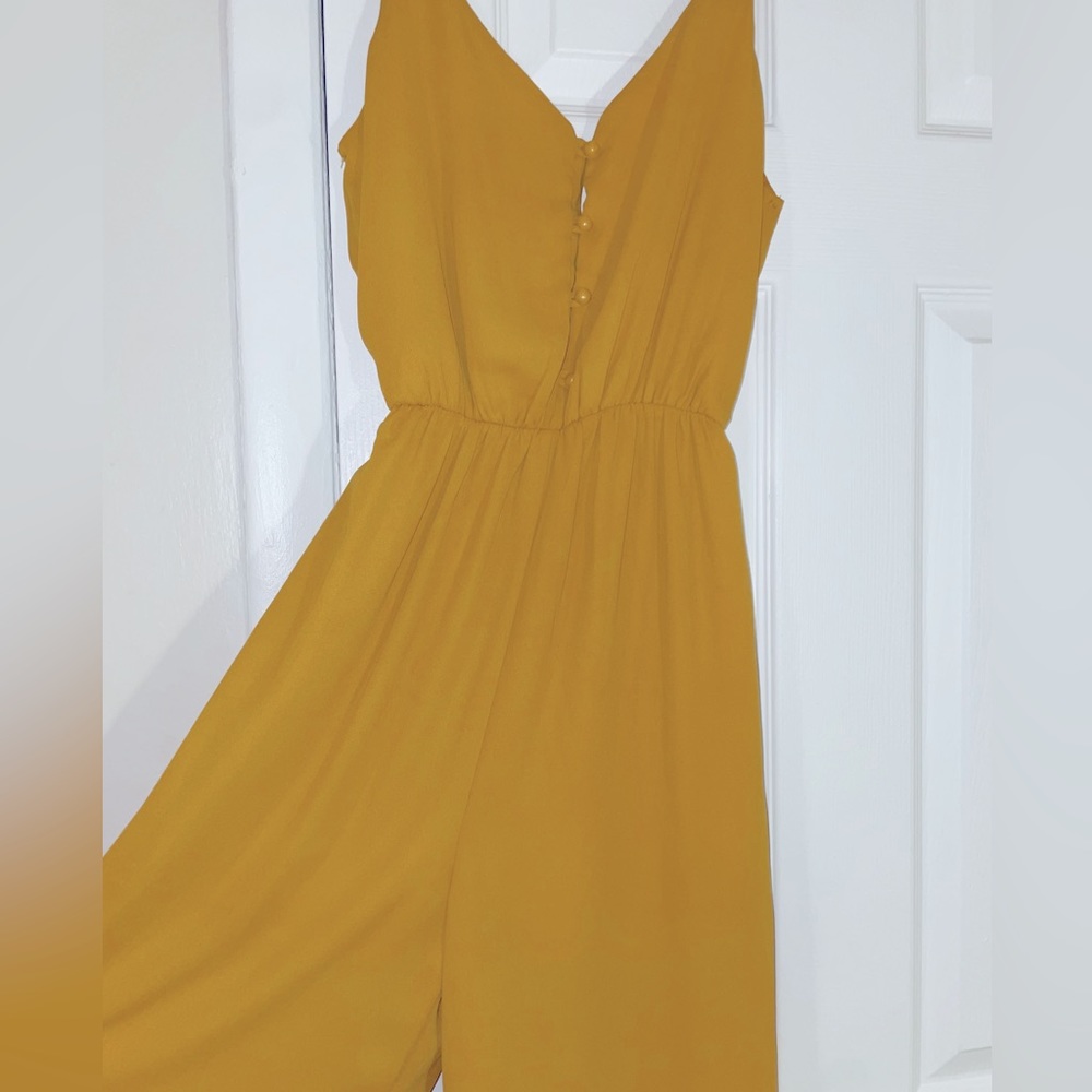 Mustard Yellow Pantsuit